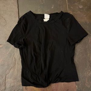 Black Crop top, H&M